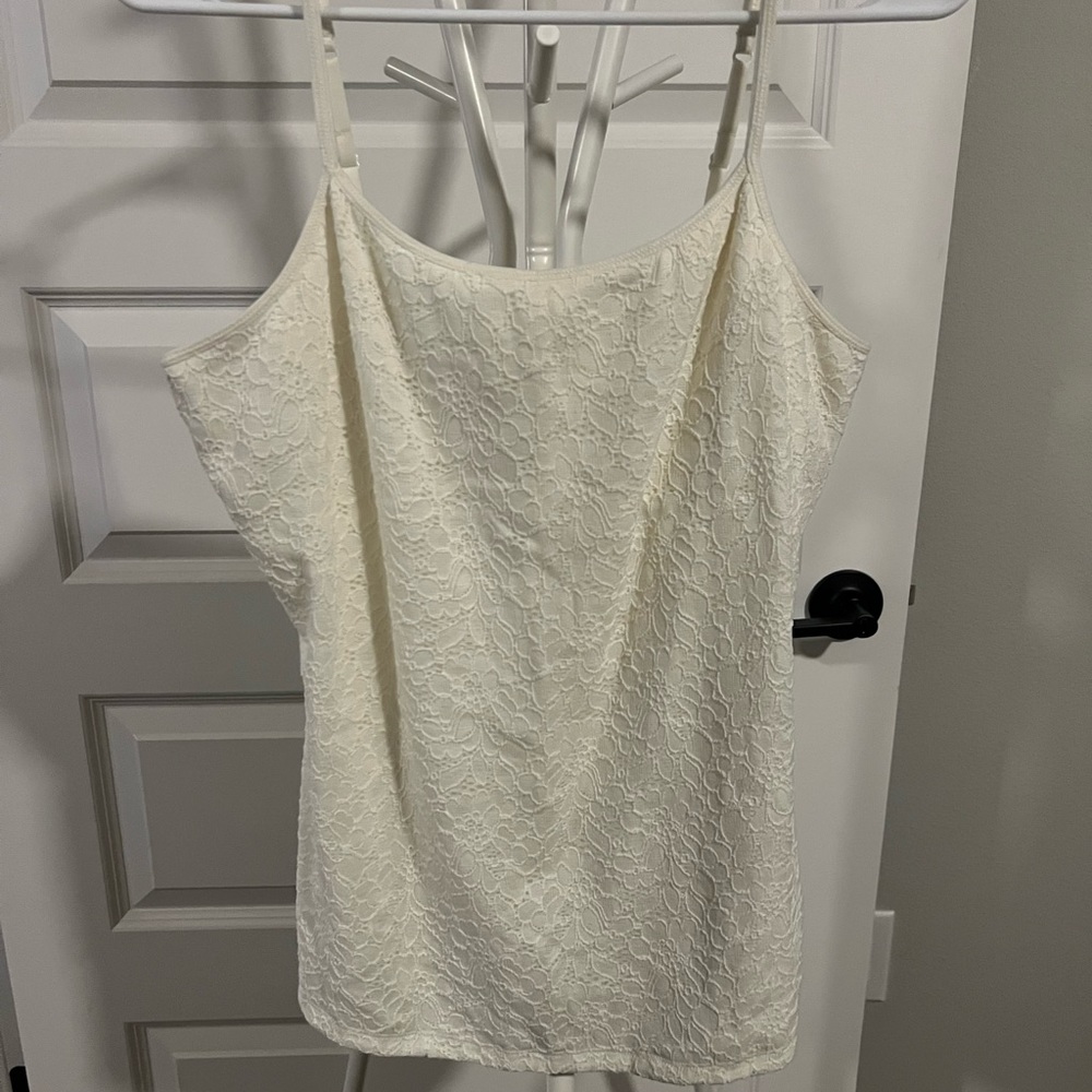 Ivory Lace Cami